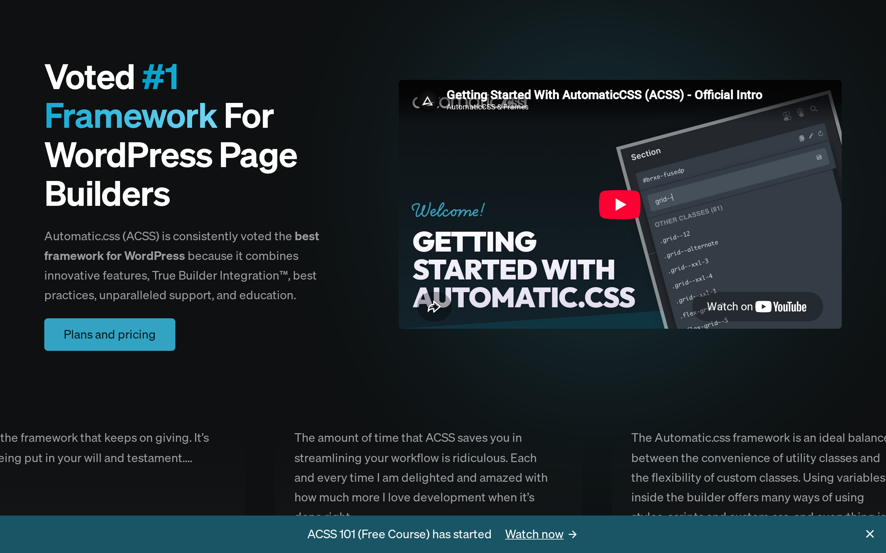 Automatic.css screenshot