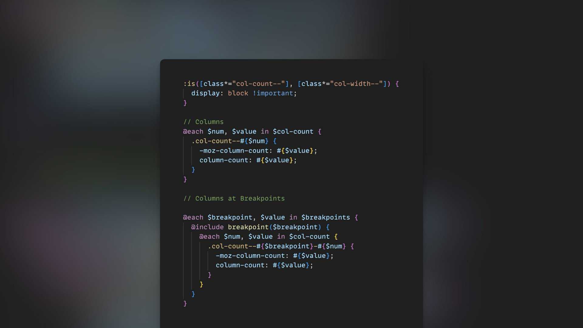 A CSS Framework is Required for Maintainable Web Design