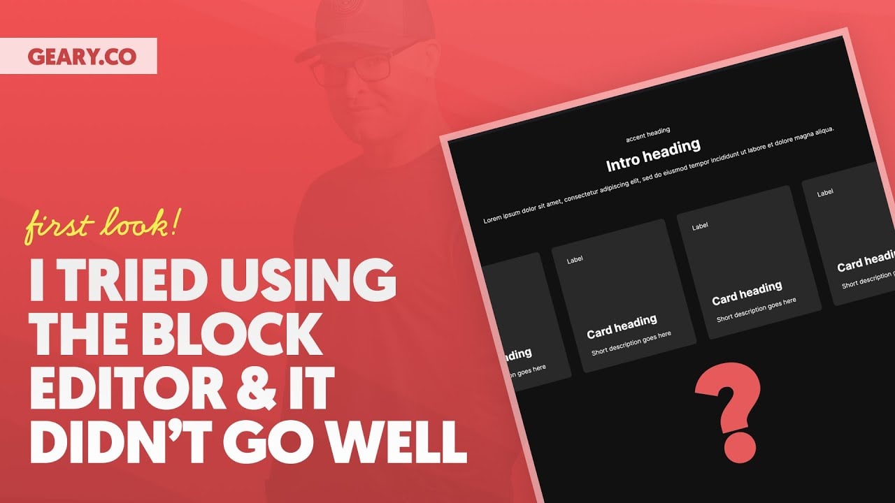 I Tried Building a Layout With the WordPress Block Editor & It Didn't Go Well