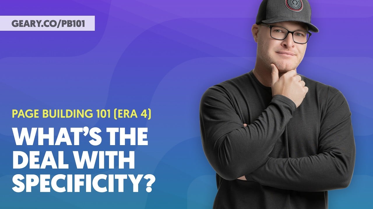 PB101 (Era 4): S3:20 - What is Specificity?