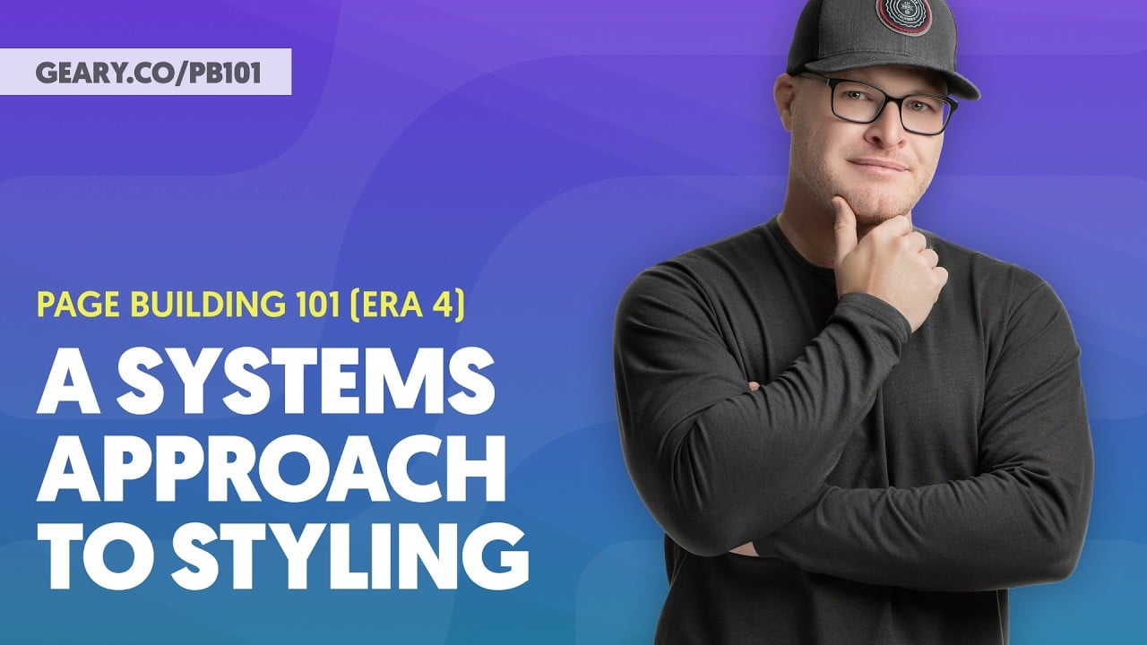 PB101 (Era 4): S4:01 - A Systems Approach to Styling