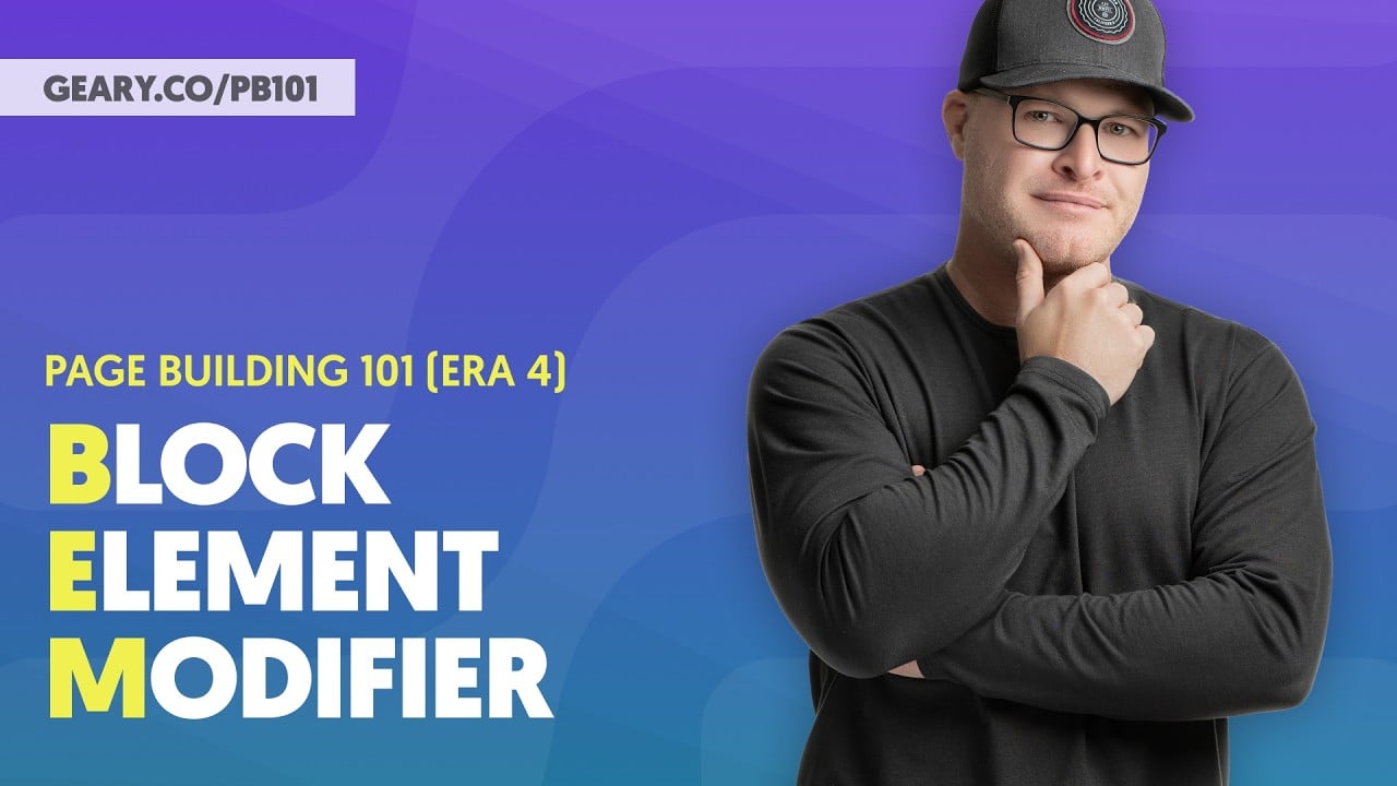 PB101 (Era 4): S4:02 - BEM (Block, Element, Modifier)