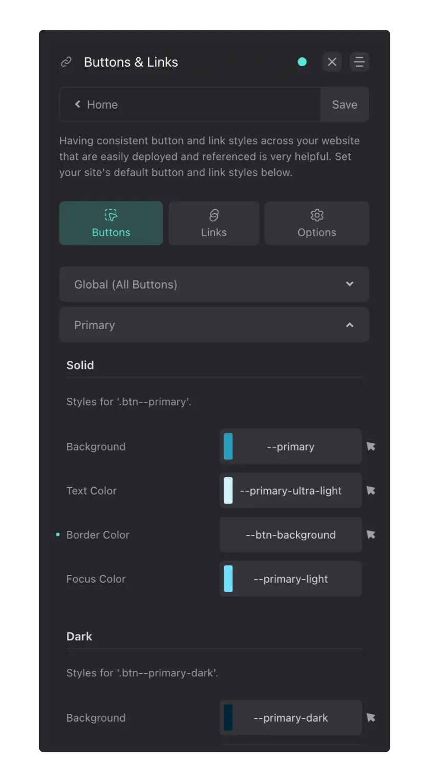 Automatic.css Dashboard