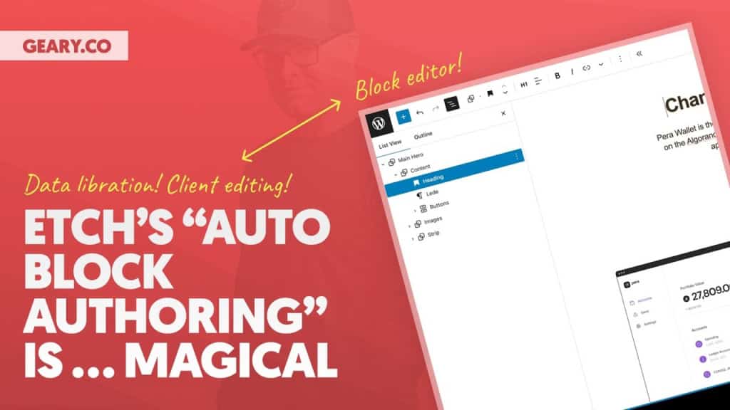 Etch's "Auto Block Authoring" Feature is ... MAGICAL!